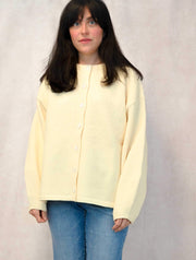 Classic Knit Button Up Sweater