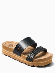 Reef Cushion Vista Hi Sandal in Black Braid 195333716862
